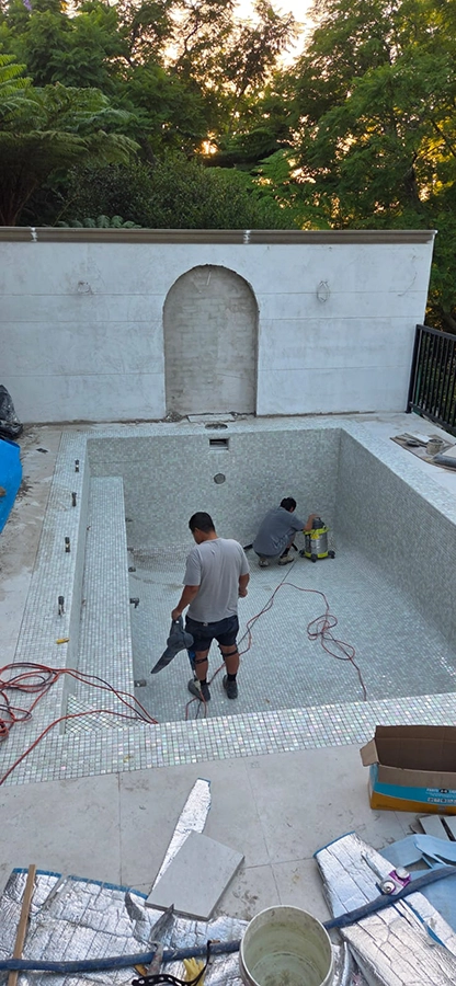 Home swimming pool